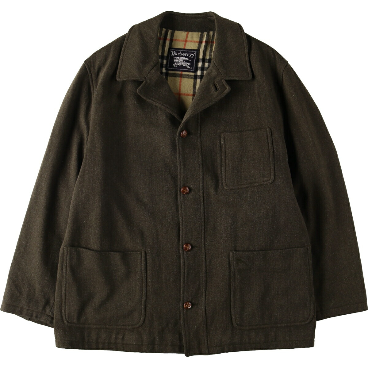 古着 バーバリー Burberrys ウールジャケット メンズXL相当 /evb031839