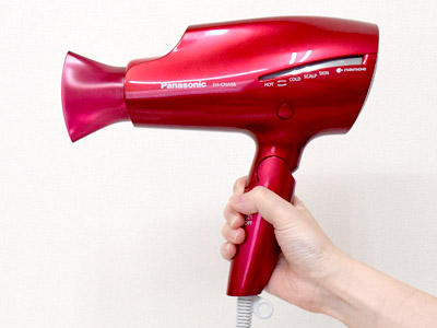 試用レポート： パナソニック ヘアードライヤー EH-CNA98