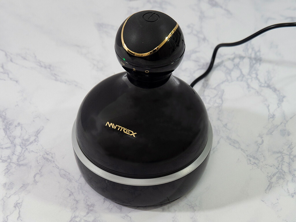 まるでサロン級。マイトレックス ハンディヘッドスパ「HS-1808B」で