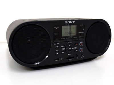試用レポート： SONY Bluetooth機能搭載CD対応ラジオ ZS-RS80BT スマホ
