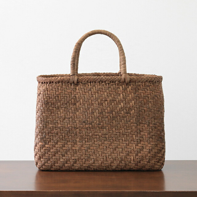 悠帆作 やまぶどう籠 (国産/網代編み/極細ひご/定番型/中サイズ) (約