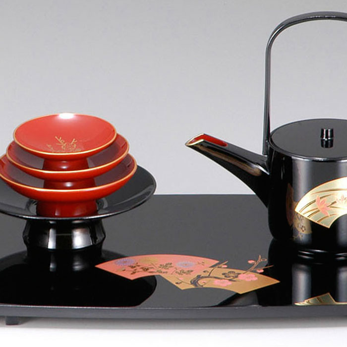 楽天市場】お屠蘇セット おしゃれ 日本製 国産 会津漆器 四ツ揃 屠蘇器