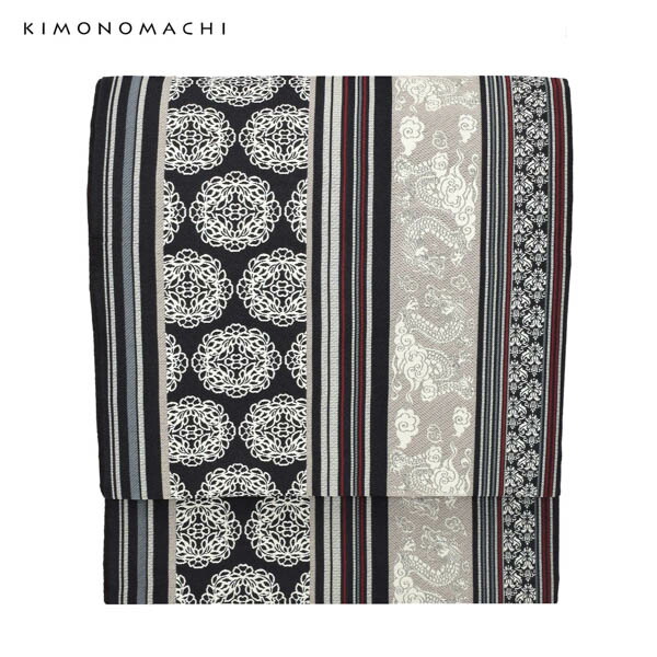 京袋帯 単品 数量限定 KIMONOMACHI オリジナル「間道 龍と唐花