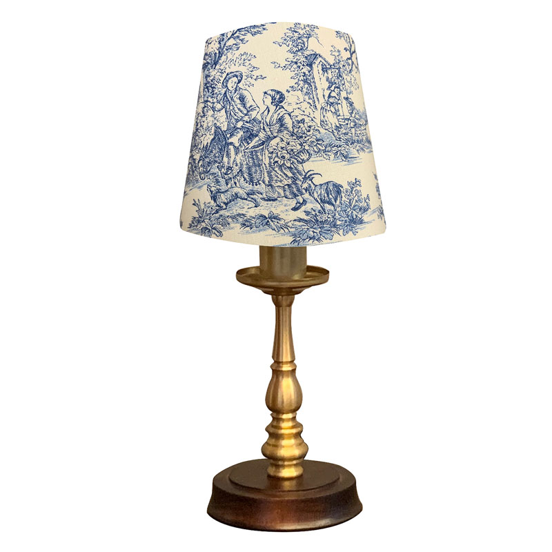 楽天市場】トワルドジュイ テーブルランプ B ブルー色 ミニランプ