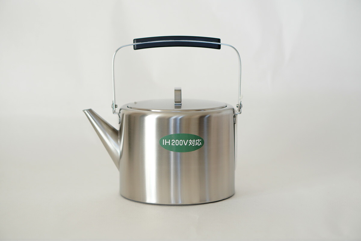 工房アイザワ ブラックピーマン200V ストレートケトル（サテン）日本製
