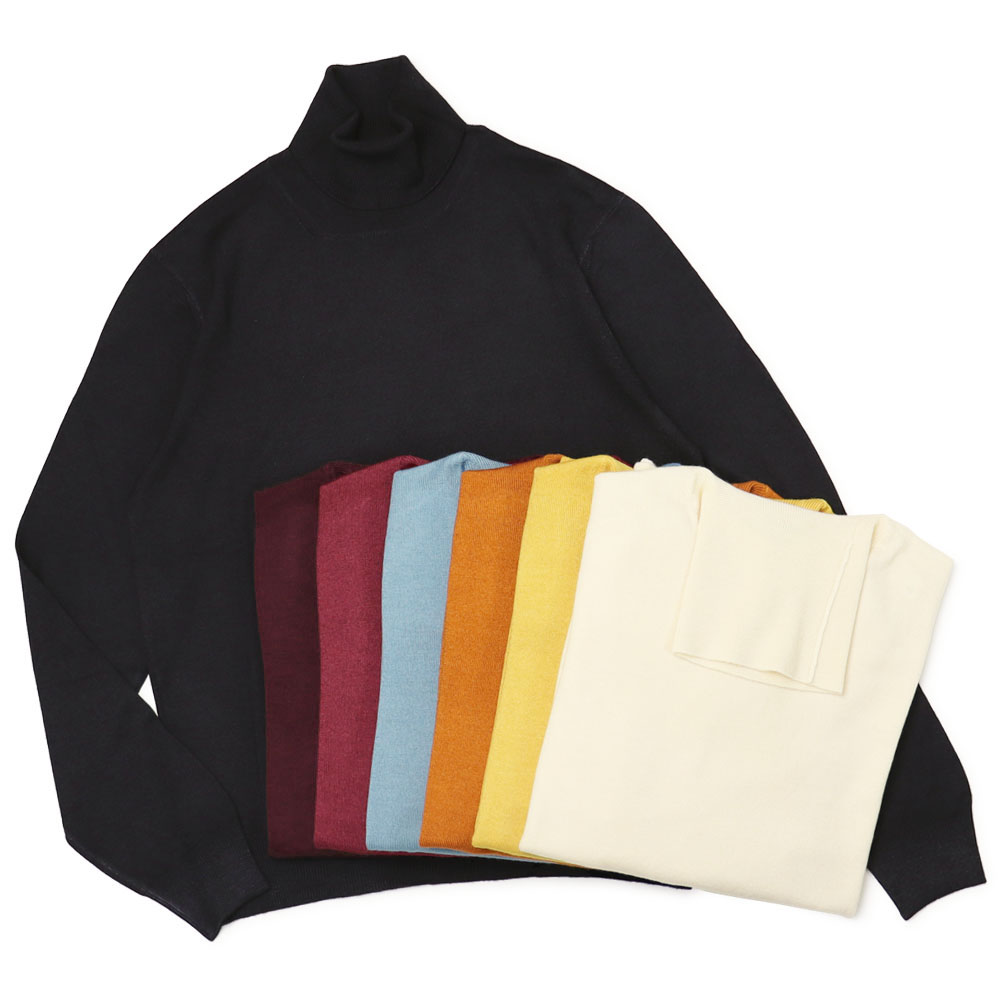 グランサッソ / GRANSASSO / タートルネック ニット / メリノ ウール