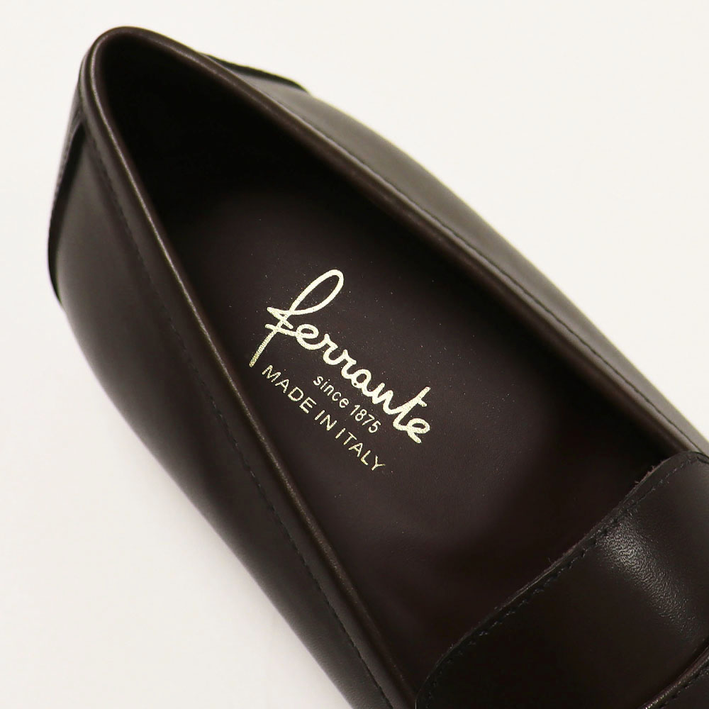 フェランテ / FERRANTE / ISEO / レザー ローファー【ブラウン