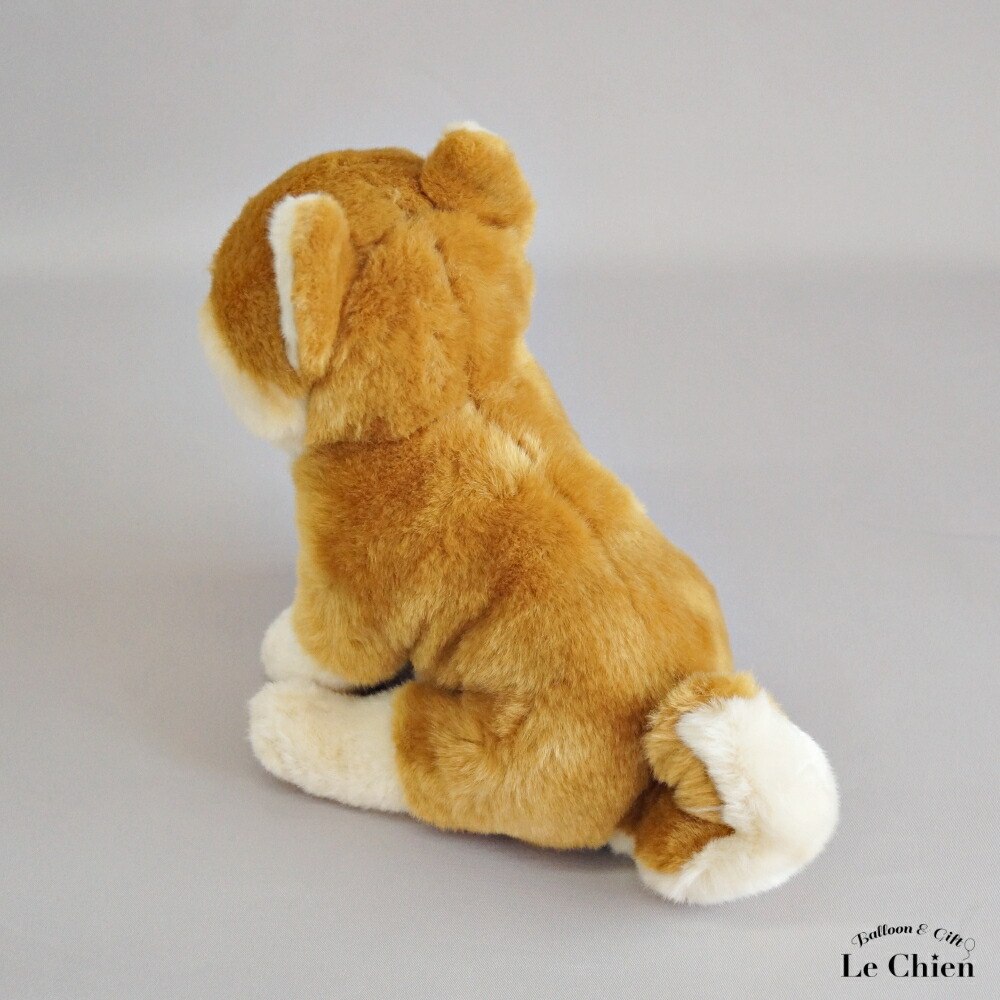 楽天市場】犬 ぬいぐるみ 柴犬 リアル お座り 柴犬のぬいぐるみ 犬の