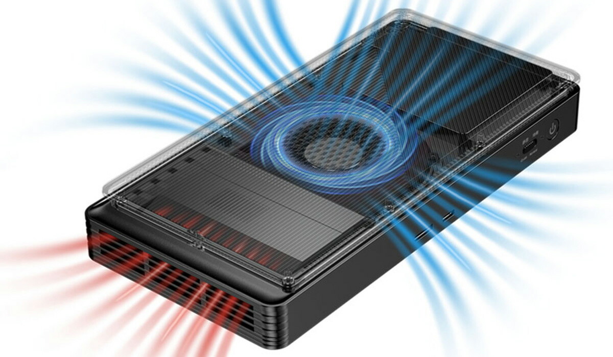 GPD G1 2024 外付けGPU Radeon RX 7600M XT搭載 サイレントモードに
