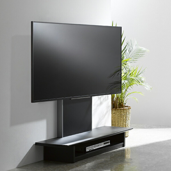 楽天市場】テレビ台 壁寄せ フロアスタンド 65V型対応 TVラック 幅