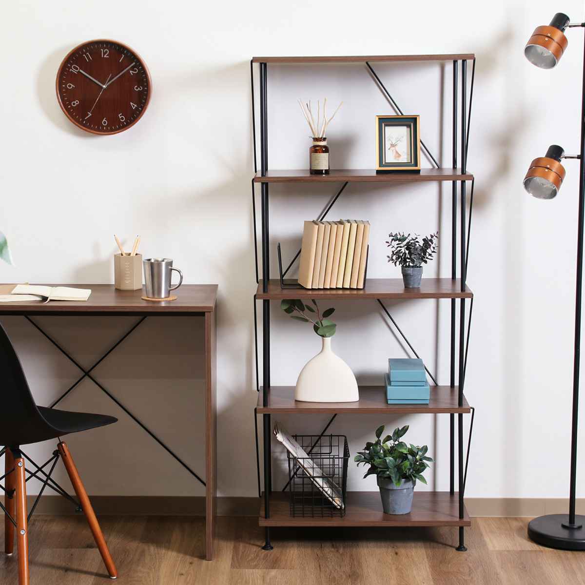 楽天市場】EZBO オープンラック 幅62cm 5段 工具不要 （ ラック 本棚