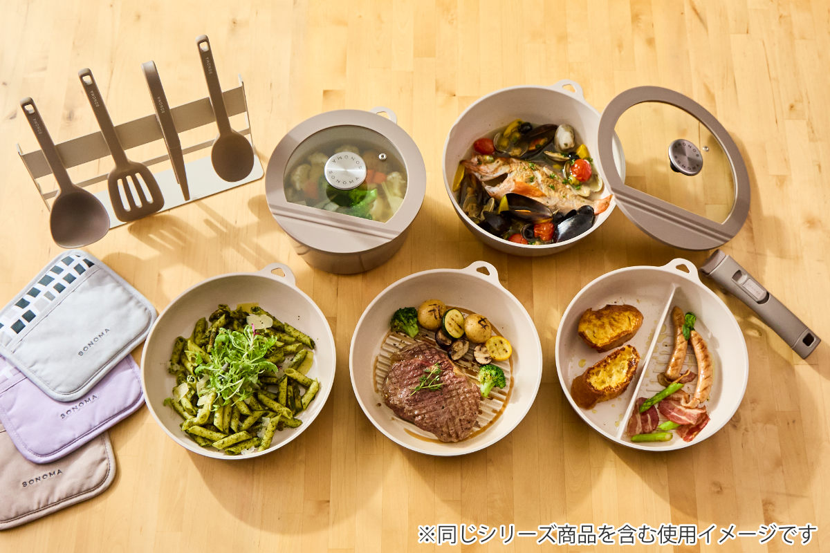 楽天市場】フライパン ポット 5点セット IH対応 SONOMA 着脱ハンドル