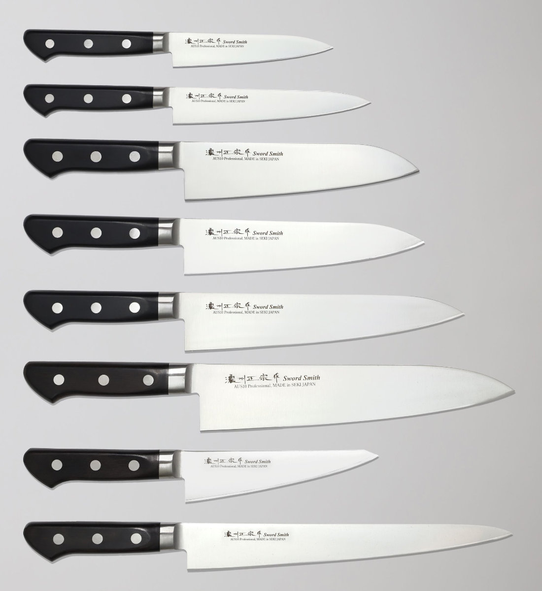 楽天市場】牛刀 刃渡り24cm 濃州正宗作 プロフェッショナル10A 日本製