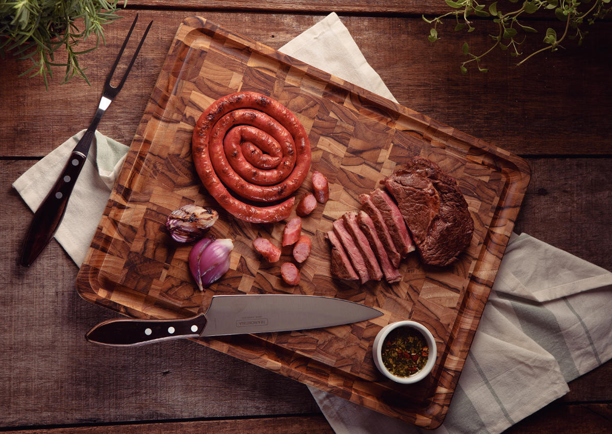 楽天市場】木製まな板 大 50×38cm グレイン カッティングボード ト