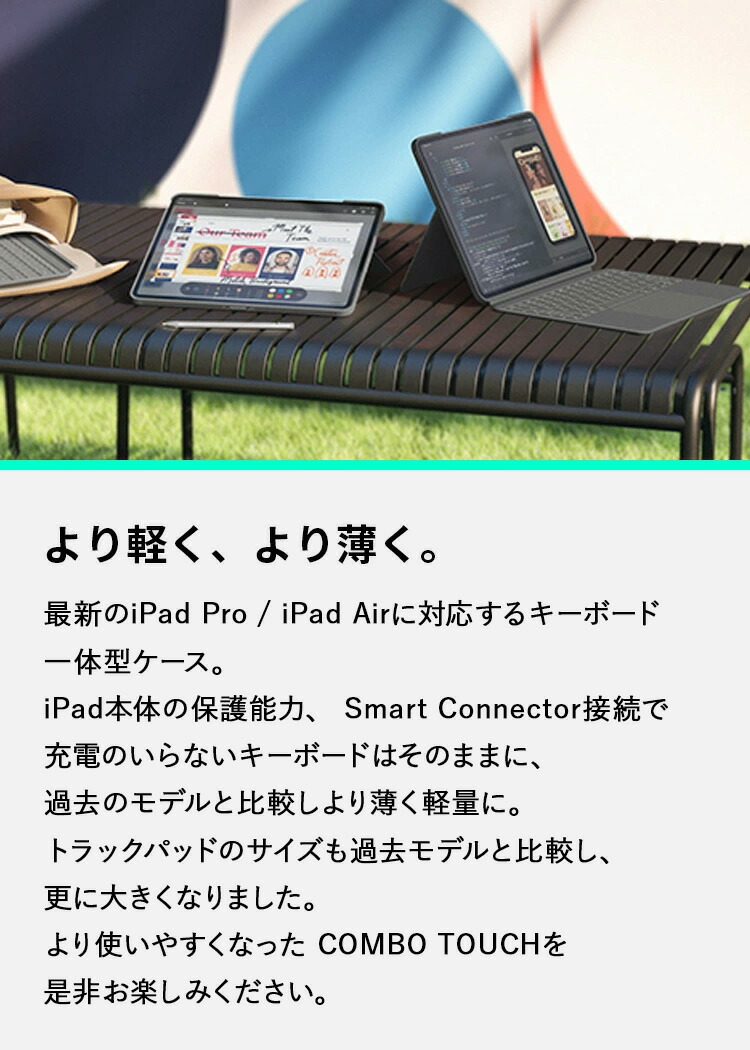 楽天市場】【限定特価】ロジクール Combo Touch iPad Air 11インチ M3