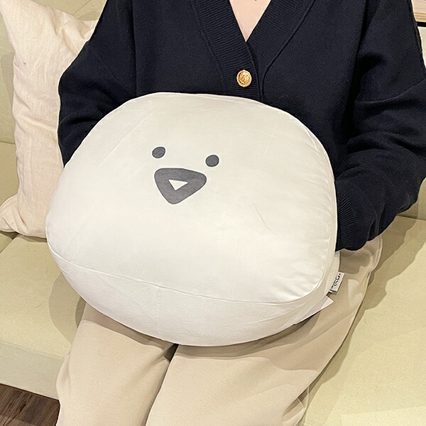 お文具といっしょ お文具 ハグミークッション (ホワイト)