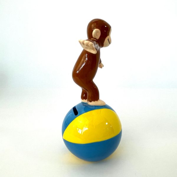 おさるのジョージ おさるのジョージ 貯金箱 クラシックジョージ 貯金箱