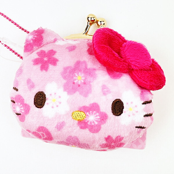 サンリオ 和雑貨シリーズ フェイスミニがま口 ハローキティ ポーチ