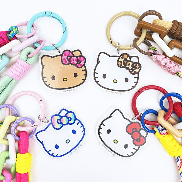 サンリオ ハローキティ ストラップチャーム カラフル Sanrio