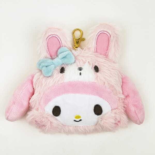 サンリオ マイメロディ (ウサギ) フェイスパスケース 定期入れ