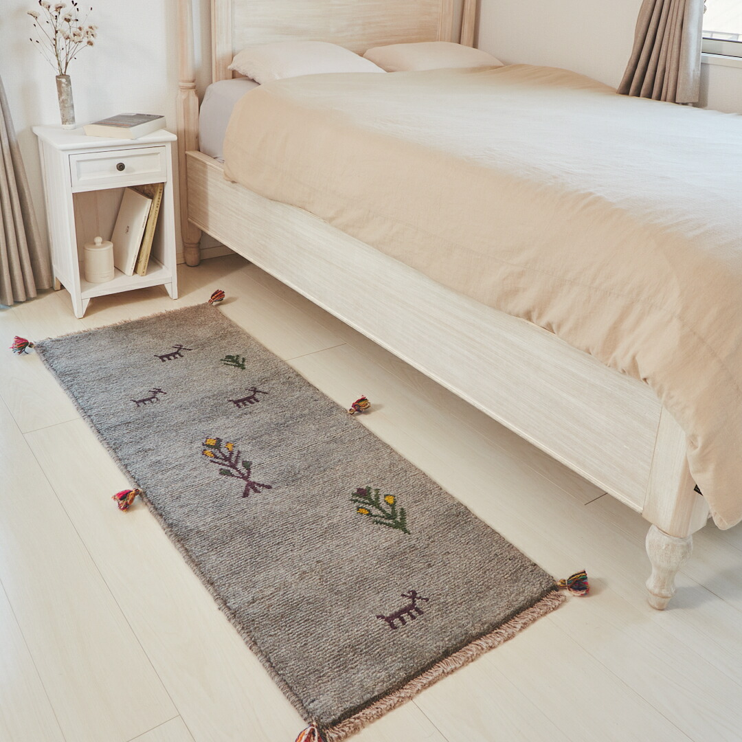 198x50cm ペルシャギャッベ ランナー (ギャベ) ペルシャ絨毯 ギャッベ ギャッベ（ギャベ）専門店 インプレッションオブギャッベ / ペルシャ