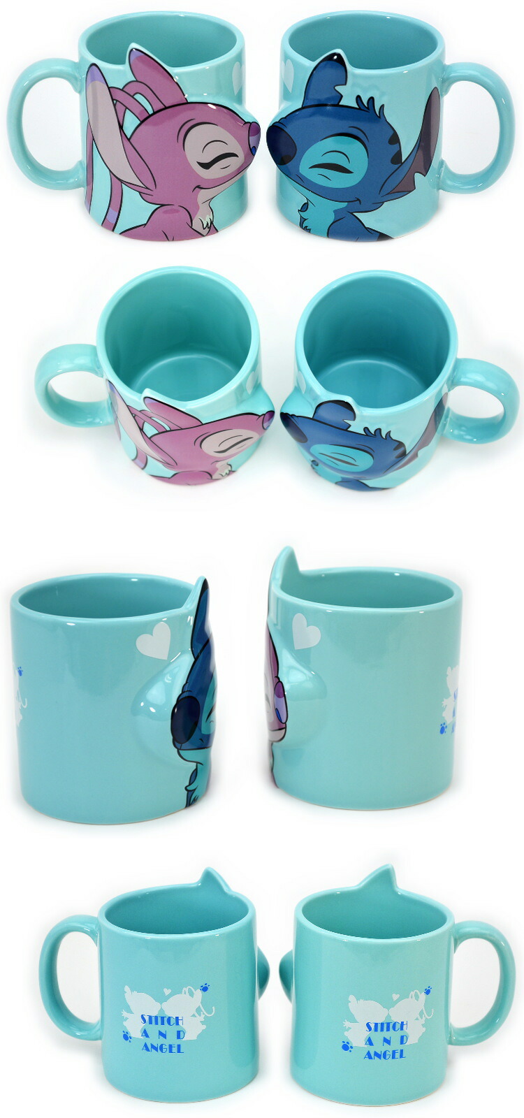 楽天市場】ディズニー ペアマグ 2個セット スティッチ マグカップ