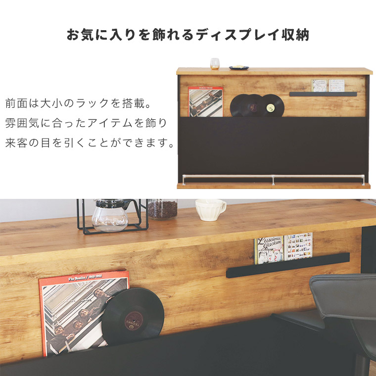 楽天市場】バーカウンター L字 カウンターテーブル セット 間仕切り