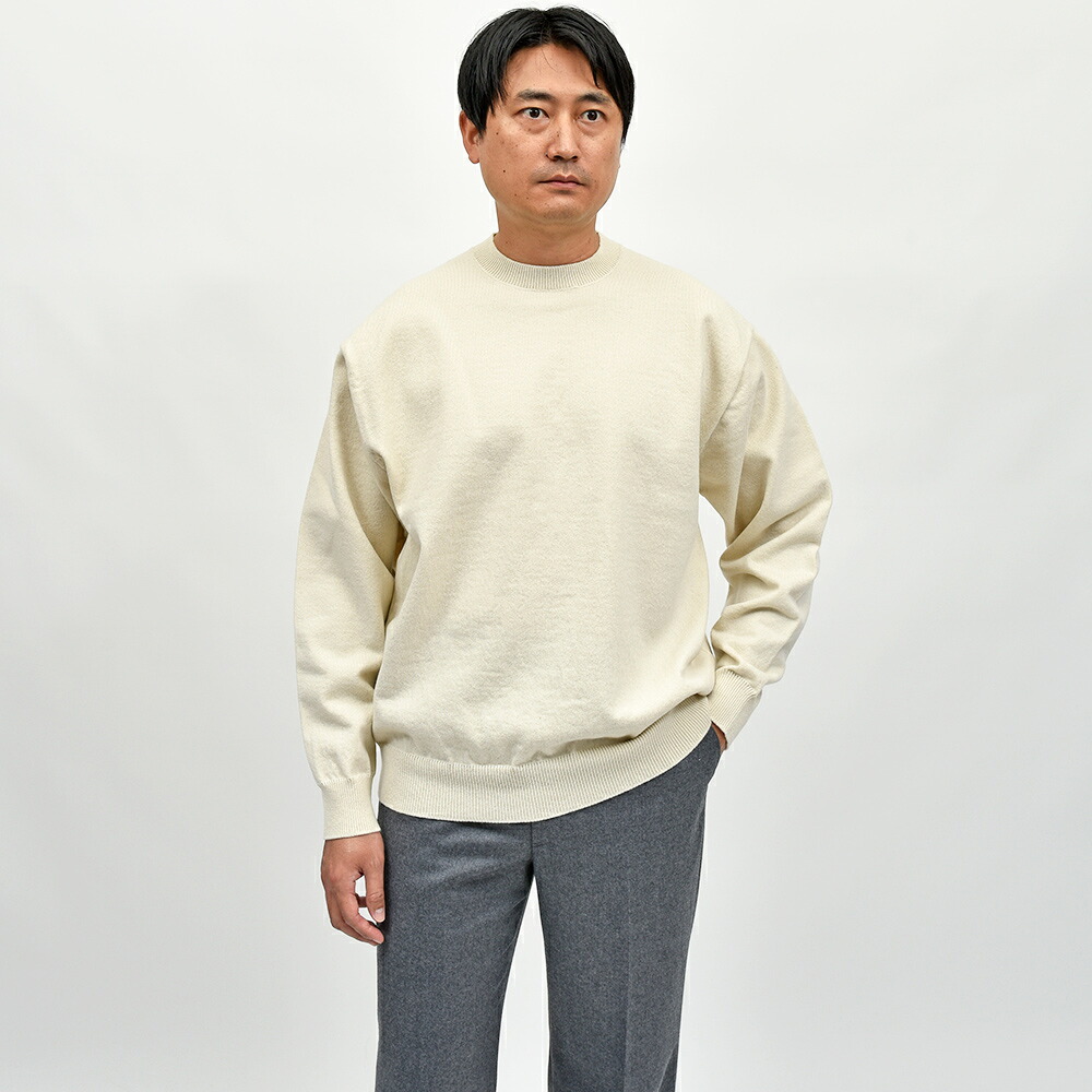 Yonetomi（ヨネトミ）｜Yonetomi（ヨネトミ）RIGID CASHMERE SWEATER