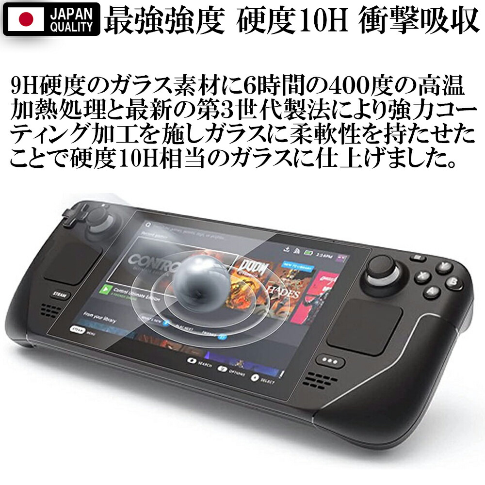 楽天市場】Steam Deck フィルム Steam Deck 保護フィルム スチーム
