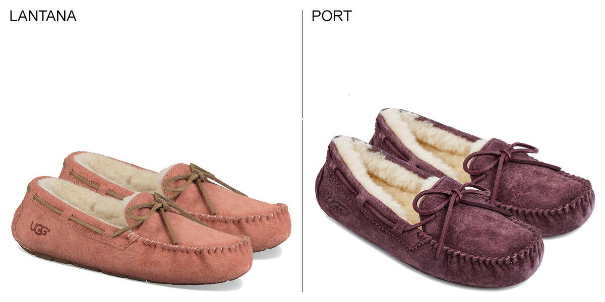 楽天市場】アグ UGG モカシン ダコタ ムートン シューズ レディース
