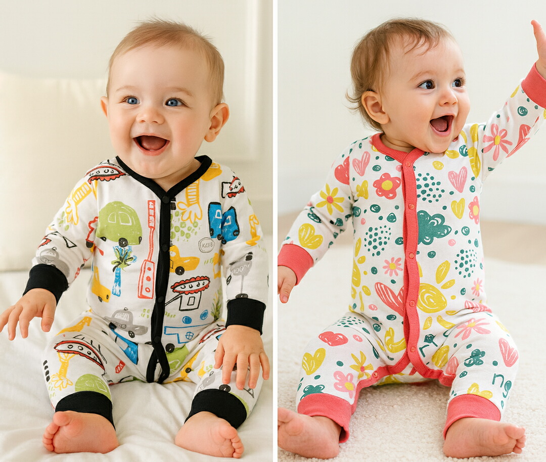 楽天市場】【10%OFF!】カバーオール 長袖 ロンパース 男の子 女の子