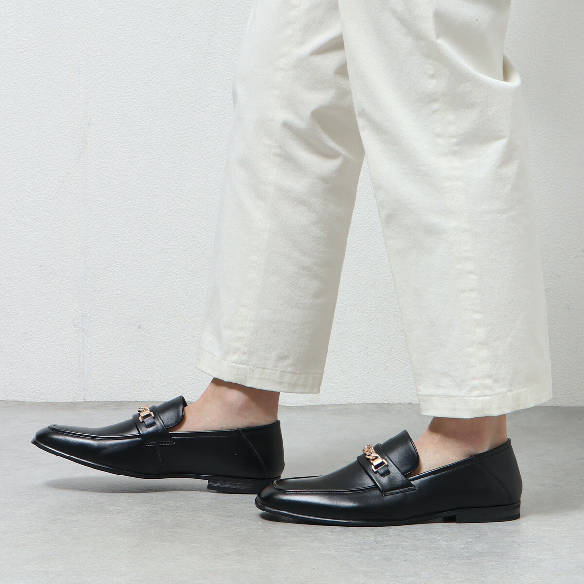 楽天市場】22%OFF 【ラスイチSALE】 ローファー メンズ チェーン