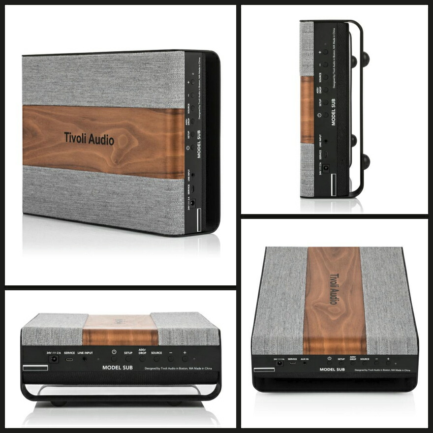 Tivoli Audio チボリオーディオ】MODEL SUB モデルサブ サブウーハー