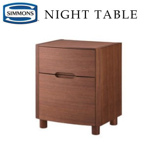 楽天市場】シモンズ ナイトテーブル KA1311 約幅35×奥行35×高さ55.5cm