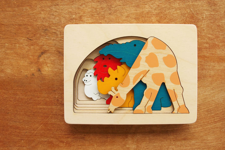 楽天市場】パズル 木製 おもちゃ 幼児 子供 知育玩具 オブジェ George