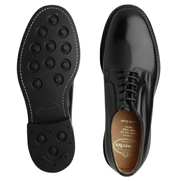 Church's チャーチ シャノン ポリッシュドバインダー 60F 103 黒 楽天