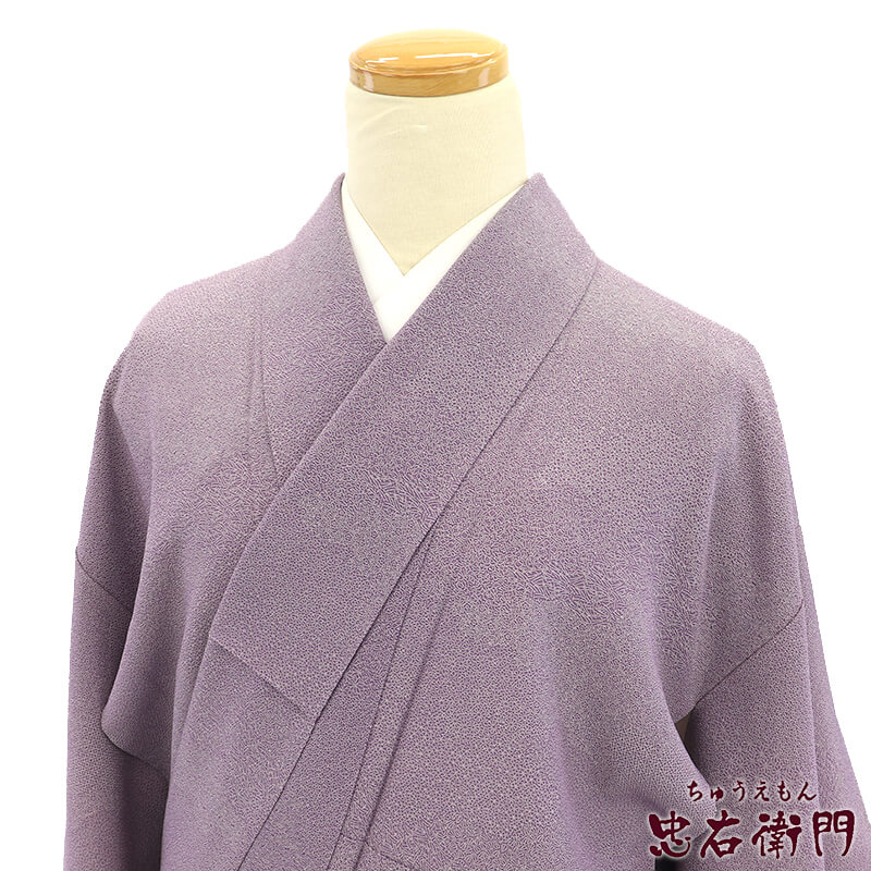 春一番の日に着たい色】【中古】 江戸小紋 小紋着物 レディース 正絹