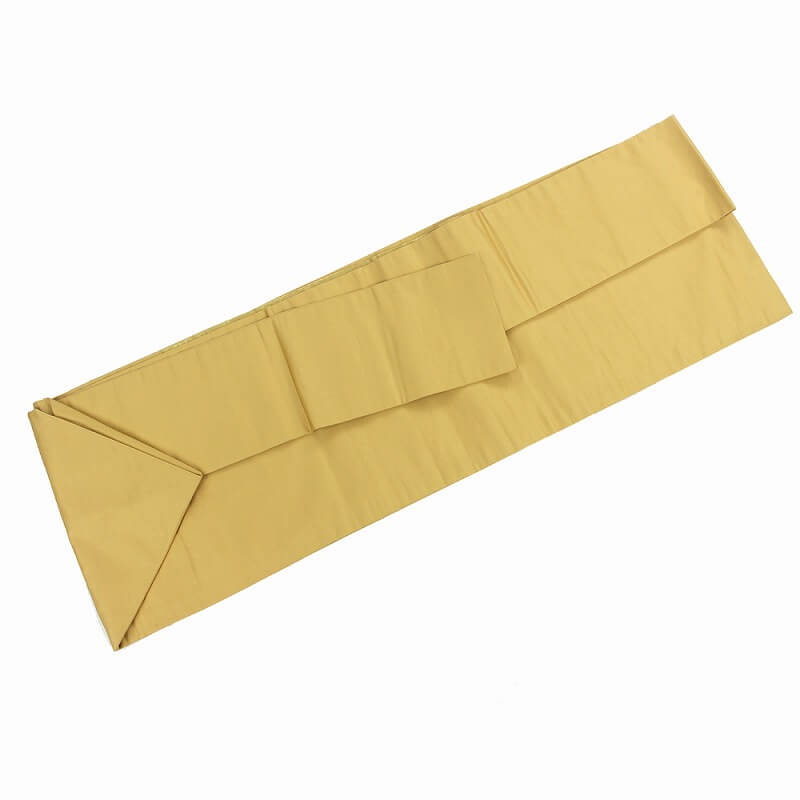 中古】 名古屋帯 九寸名古屋帯 箔地 リサイクル レディース 正絹 金