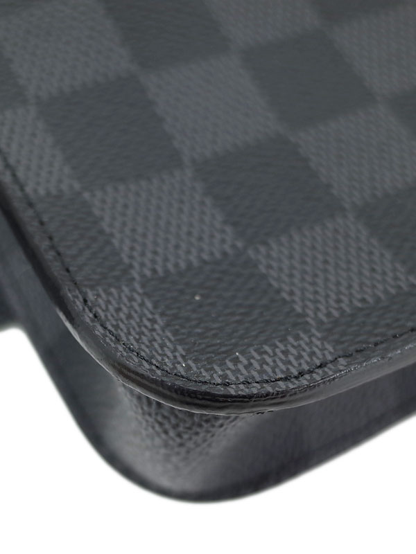 LOUIS VUITTON】【ポーチ付ベルト】ルイヴィトン『ダミエ グラフィット