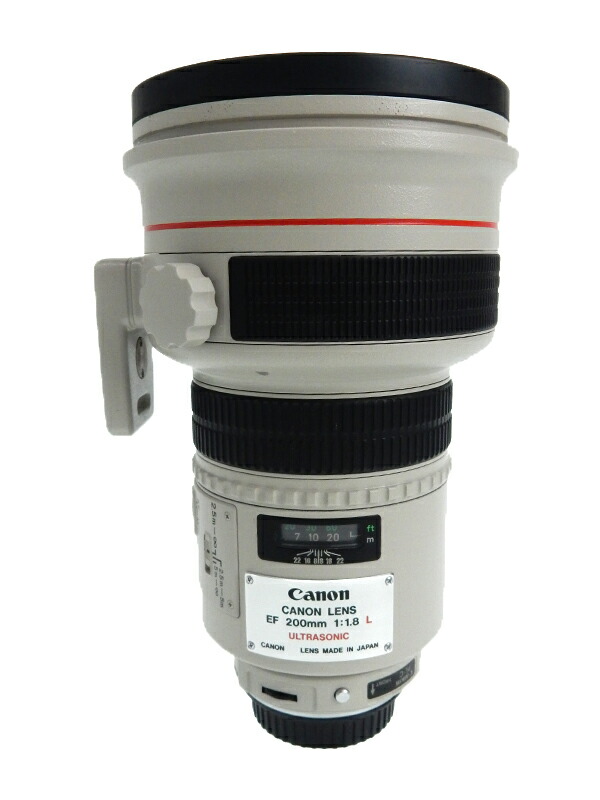 キヤノン『EF200mm F1.8L USM』1988年 望遠 単焦点レンズ 大口径200mm
