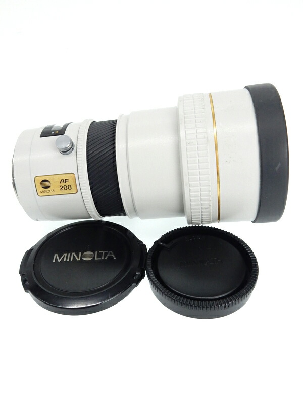 MINOLTA】ミノルタ『High Speed AF APO 200mm F2.8 G』焦点距離200mm A