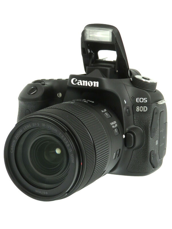 Canon】キヤノン『EOS 80D EF-S18-135 IS USMレンズキット』2420万画素