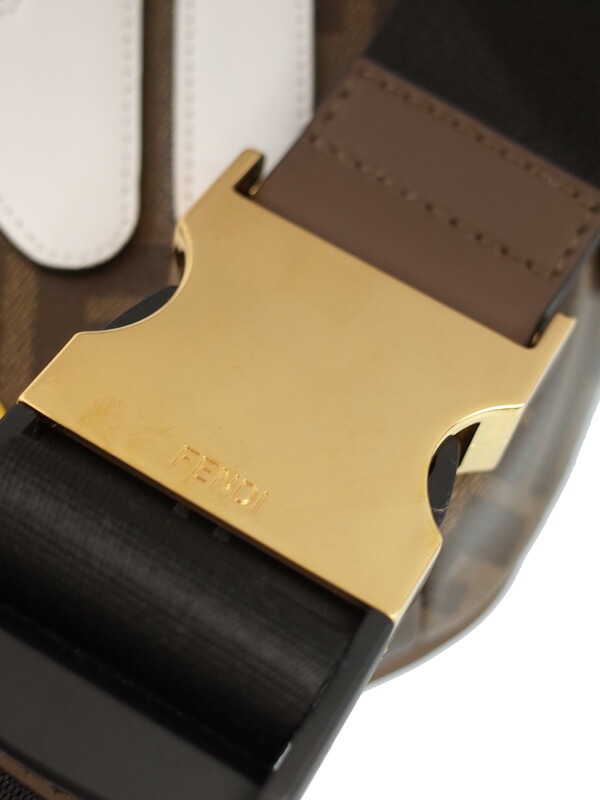 FENDI】フェンディ『ロゴ入り ズッカ柄ウエストポーチ』8BM006 メンズ