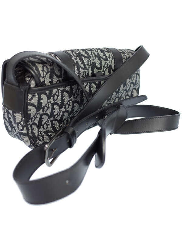 Christian Dior】クリスチャンディオール『トロッター柄 ショルダー