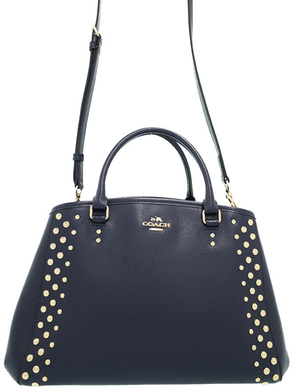 COACH】コーチ『スタッズ 2WAYハンドバッグ』F35221 レディース 2WAY