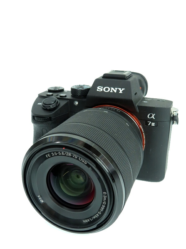 SONY】ソニー『α7III レンズキット』ILCE-7M3K 2420万画素 4K Wi-Fi