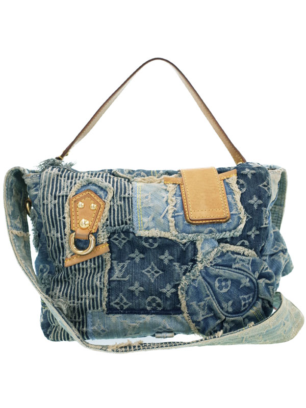 LOUIS VUITTON】ルイヴィトン『モノグラム デニム パッチワーク