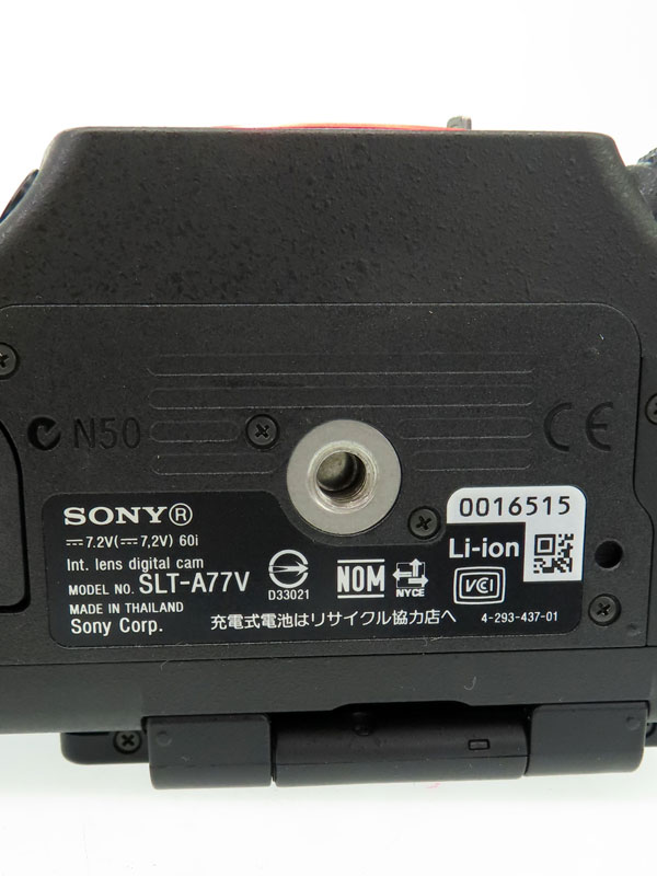 SONY】ソニー『α77ボディ』SLT-A77V 2430万画素 APS-C 透過ミラー A