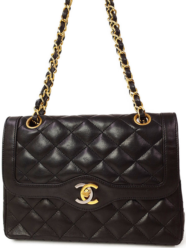 CHANEL】【ゴールド/シルバー金具】【Wフラップ】【パリ限定】シャネル