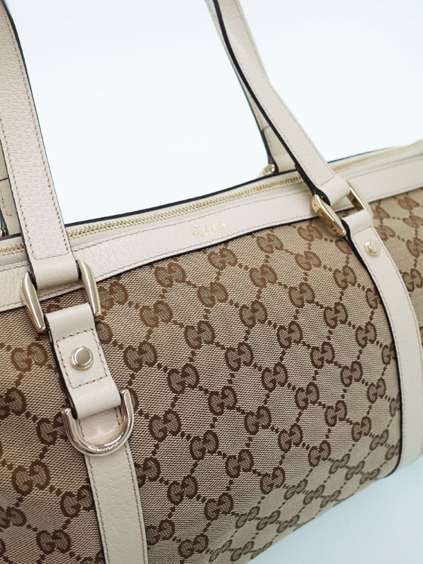 GUCCI】グッチ『GGキャンバス アビーライン トートバッグ』141470